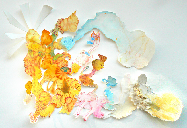 Nathalie Sook — small collages, work 07